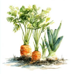 Rozprávka pre deti - O warzywach, które nie mogły bez siebie żyć