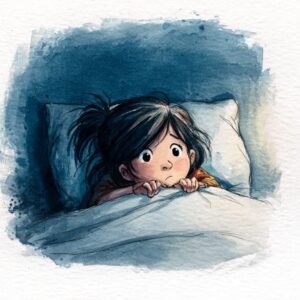 Rozprávka pre deti - O małej Liliance, która przegoniła koszmarki