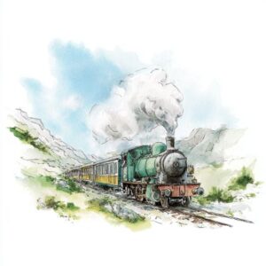 Rozprávka pre deti - Relaksacyjna bajka o pociągu