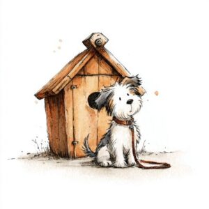 Rozprávka pre deti - Wesoły piesek zmienia swój los