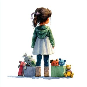 Rozprávka na dobrú noc - O małej księżniczce, która bała się iść do nowego przedszkola