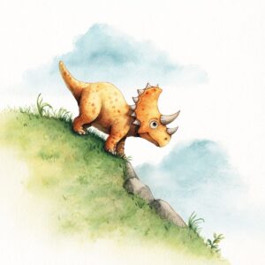 Rozprávka na dobrú noc - O tym, co potrafi zakochany dinozaur