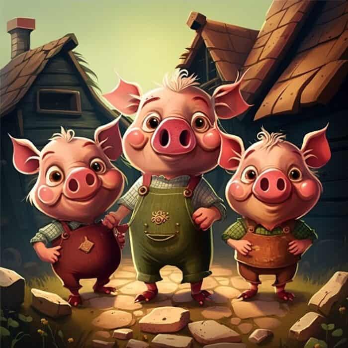 Bajka o trzech świnkach