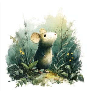 Rozprávka na čítanie - Jak mała mysz wybrnęła z wielkich kłopotów