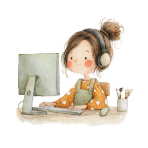 Rozprávka na čítanie - O Agatce, która znalazła się w grze