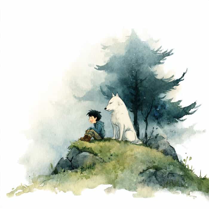 Rozprávka na dobrú noc - Chłopiec i rzęsa poznania dobrego i złego