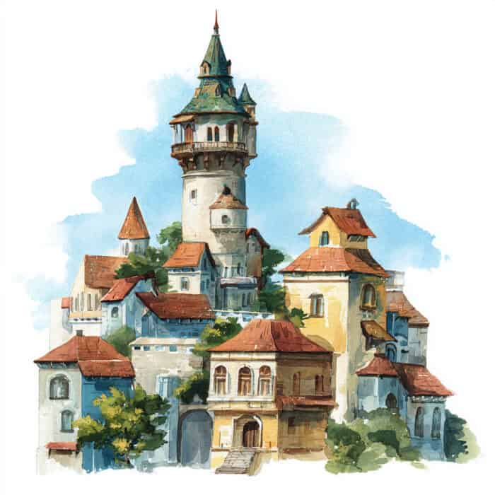 Rozprávka na čítanie - Mały rycerz o wielkiej odwadze