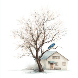 Rozprávka na dobrú noc - Niebieski ptak szczęścia