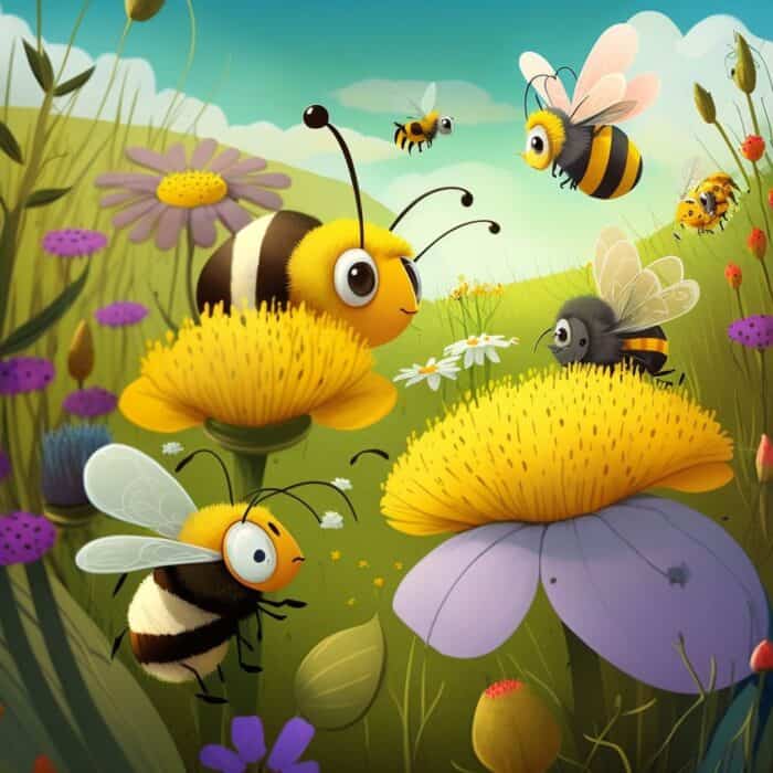 Bajka dla dzieci Bajka o pszczołach