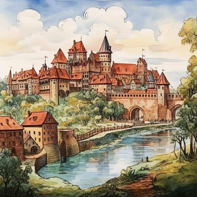 Bajka dla dzieci - Legenda o Madonnie z Kościoła na Zamku w Malborku
