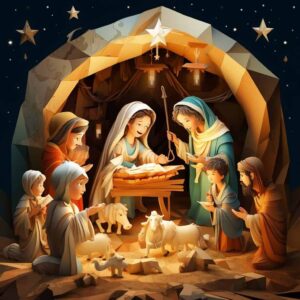 Bajka dla dzieci - Budowanie szopki