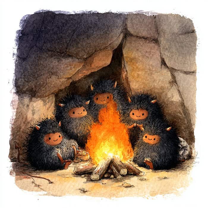 Bajka dla dzieci - O diable Niezgrabnym