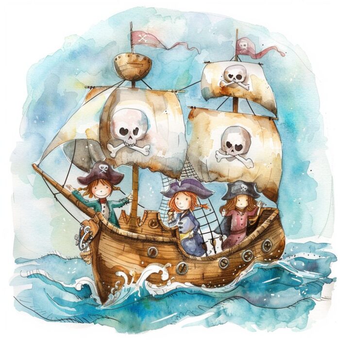 Bajka dla dzieci - Bajki o piratach