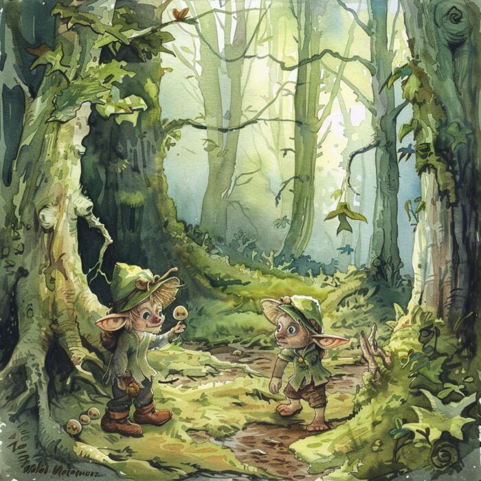 Bajka do czytania - Bajki o skrzatach