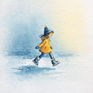 Bajka na dobranoc - Natalia jeździ na łyżwach