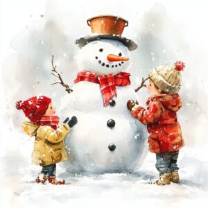 Bajka dla dzieci - Pan bałwan