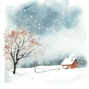 Bajka do czytania - Pierwsze śnieżne nadejście