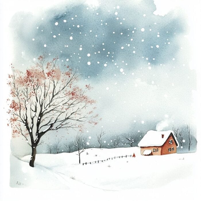 Bajka do czytania - Pierwsze śnieżne nadejście