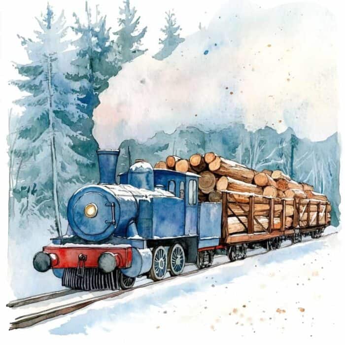 Bajka dla dzieci - Pociąg Tramtaraczek