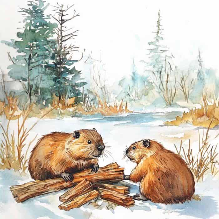 Bajka na dobranoc - Zwierzątka świętują Sylwester