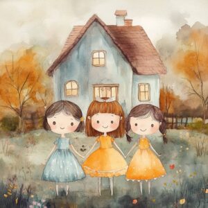 Bajka dla dzieci - O trzech siostrach