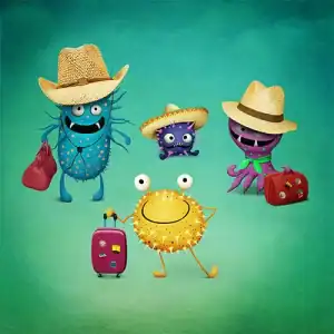 Bajka do czytania - Wielka wyprawa bakterii